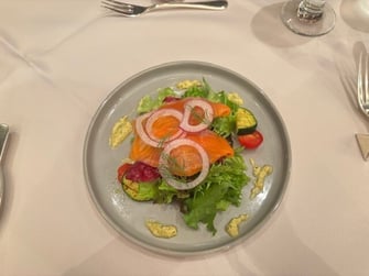 フォーラスでいただいたお食事1